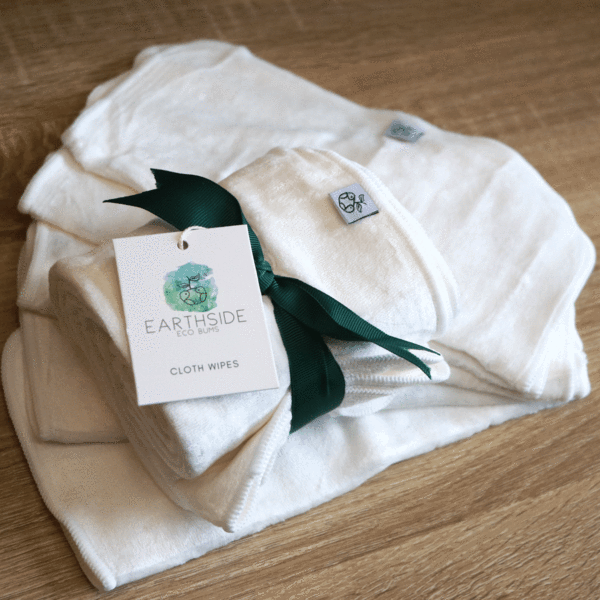 Earthside Eco Bums Bamboo Cloth Wipes (Set of 5)